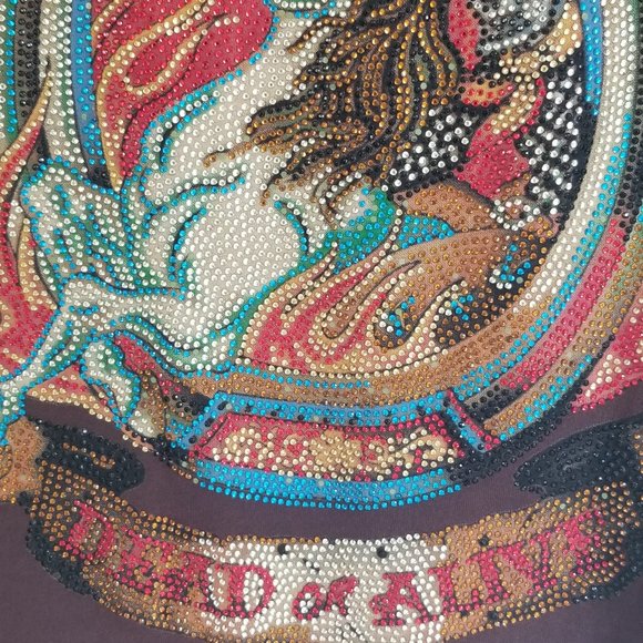 Ed Hardy Christian Audigier. Rare Vintage collectible t-shirt . With cry… - Picture 10 of 11